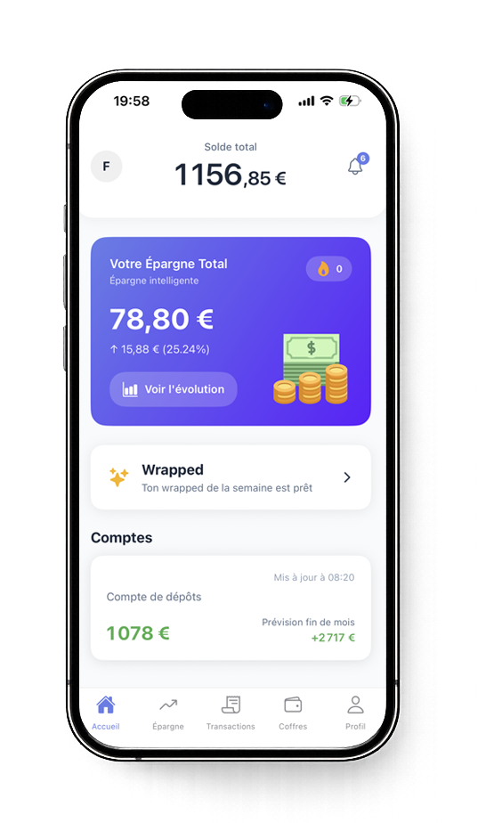 Save'it Dashboard Mockup